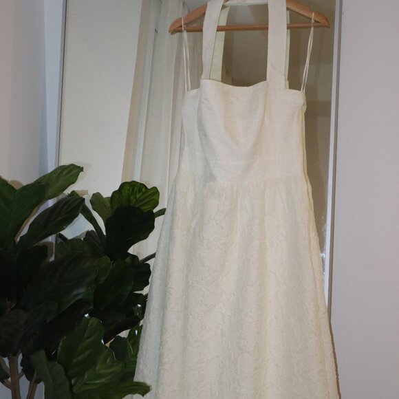 Reformation White Lace Edessa Dress - Picture 1 of 13